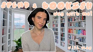 spend a bookish day with me  DITL VLOG [upl. by Ellemac937]