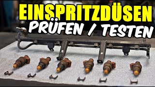 EINSPRITZDÜSEN VR6 PRÜFEN  TESTEN TUTORIAL [upl. by Card]