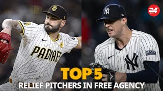 quotTop 5 Relief Pitchers in MLB Free Agency Who Can Save the Dayquot [upl. by Agnola]