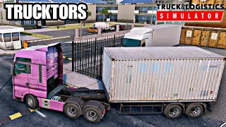 Truk FUSO Pink Gandeng Kontainer Barang OLENG  TRUCK amp LOGISTICS SIMULATOR  4K 60FPS  PS5 [upl. by Kidd753]