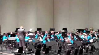 Don Riggio Middle School Advanced Band performs the Song of Hope [upl. by Nilrah]