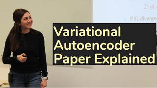 Variational Autoencoder AutoEncoding Variational Bayes  AISC Foundational [upl. by Meeka646]