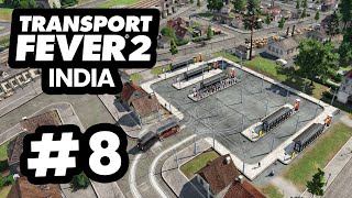 Building INNER CITY Tram Lines  Transport Fever 2 India 8 [upl. by Leandre554]