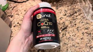 Qunol Ultra CoQ10 100mg Softgels3x Better Absorption Antioxidant for Heart HealthLINK DESCRIPTION [upl. by Louth510]