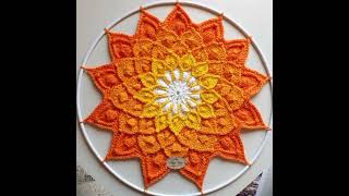 Beautiful Crochet Doily Patterns crochet viralshorts crochetdoily [upl. by Varini]