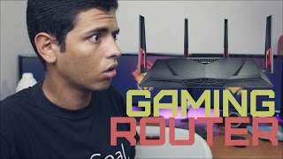 افضل راوتر جيمنج؟ مراجعة اسوس Asus RTAC88U gaming router [upl. by Luke]