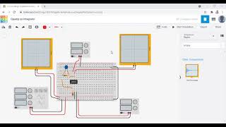 OpAmp Integrator Designing of Opamp as Integrator Opamp Tinkercad designing [upl. by Conners]