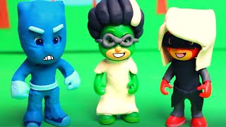 I PJ Masks si travestono da Romeo Lunetta e Ninja della Notte per CARNEVALE 🎉🎭 Tutorial [upl. by Oilut]