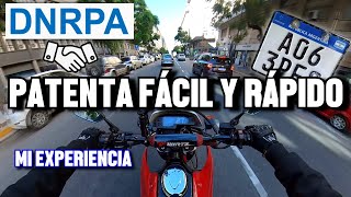 ASI PATENTÉ mi NUEVA MOTO 0km y te EXPLICO PASO a PASO ARGENTINA 2024📋💰🏍 [upl. by Feil]