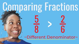 Compare Fractions with Different Denominators  Teach Elementary Math [upl. by Rahmann]