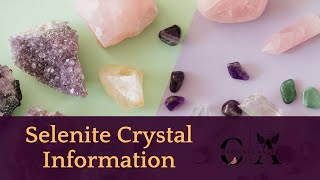 Selenite Crystal Information crystals selenite reiki reikimaster reikihealing chakrabalancing [upl. by Nick352]