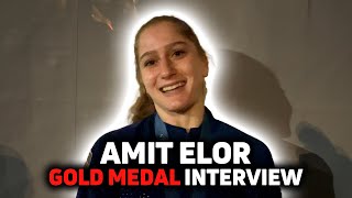 Amit Elor Exclusive Interview After Winning Olympic Gold [upl. by Rai]