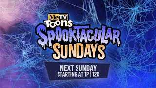 MeTV Toons Presents Spooktacular Sunday Next Sunday Starting At 1P  12C On MeTV Toons WMEI [upl. by Nairbo]