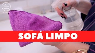 MISTURINHA CASEIRA PARA LIMPAR SOFÁ RECEITA DIY  FLÁVIA FERRARI [upl. by Thalassa211]