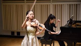 Tzigane by Maurice Ravel Violin Sena Cho [upl. by Medovich]