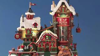 Lemax Elf Made Toy Factory 75190 [upl. by Rilda512]