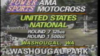 1992 Washougal 125 Nationals Moto 2 [upl. by Eustasius854]