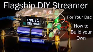 Build a audiophile DIY music Streamer for a Dac using flagship HIFI parts from Ian Canada [upl. by Hairahs572]