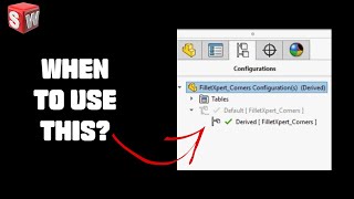 SolidWorks Configuration Tutorial for Beginners Master Part and Assembly Configurations Easily [upl. by Sihon]