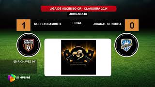 En vivo Quepos Cambute FC vs Jicaral Sercoba [upl. by Regen]