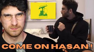 Lonerbox Reacts to Hasan being pro Hezbollah [upl. by Marge]