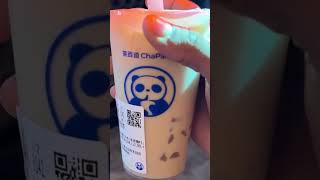 Trying Bubble Tea for the First Time [upl. by Nitsirk]