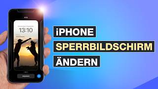 iPhone SPERRBILDSCHIRM ÄNDERN 📱  So gehts  Testventure [upl. by Eremahs]