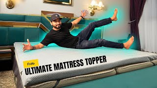 Frido Ultimate Mattress Topper UNBOXING Make Any Mattress 10X More Comfortable [upl. by Aubree]