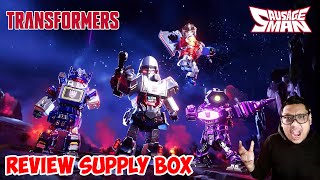 REVIEW SUPPLY BOX TRANSFORMER X SAUSAGE MAN GLOBAL SERVER sausageman mrkong [upl. by Erl]