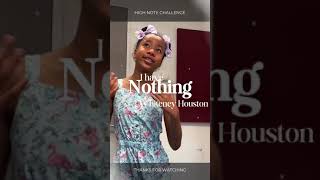 10 years old girl sings I have nothing by Whitney Houston [upl. by Leela113]