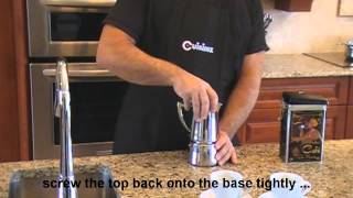 How To Use A Stovetop Espresso Coffee Maker [upl. by Olsen]