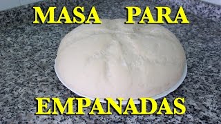 Masa para empanada [upl. by Carlton]