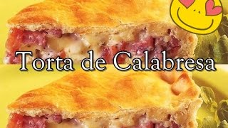 TORTA SIMPLES DE CALABRESA [upl. by Sprage193]