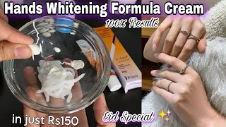 Hands And Feet Whitening Formula Cream  Hands Whitening Clobevate Formula Cream  Eid Special [upl. by Aicenra873]