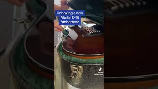 Martin D18 Ambertone Unboxing shorts [upl. by Roscoe]