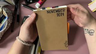 November 2024 Main Planner Change…PlannerMonkeyCo B6Slim [upl. by Tavia]