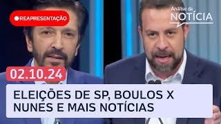 Boulos x Nunes quem vai ao 2º turno Toledo e Kennedy analisam Análise da Notícia  Reapresentação [upl. by Troc546]