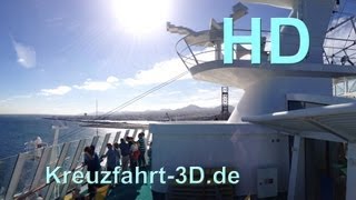 AIDA Reisebericht Kanaren  Tag 7  Lanzarote Arrecife mit AIDAsol [upl. by Willyt]