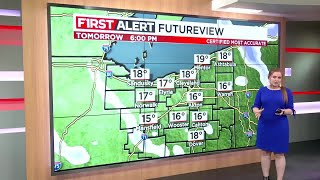 19 First Alert Weather Day Scattered lake effect snow continues through Saturday [upl. by Gerti836]