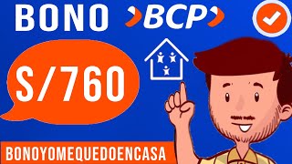 BONO BCP 760 SOLES PERÚ 💰 LINK [upl. by Mariya]