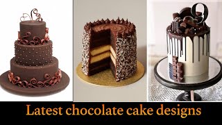 Top chocolate cake designs  Chocolate cake images  Chocolate cake photos  food fusion [upl. by Cobby198]