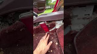 carpet tear out removal corvette automobile youtubeshorts mechanic youtube fast built [upl. by Laup927]