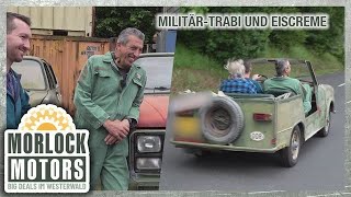 Zurechtgedengelt Der zweite MilitärTrabi in Michaels Sammlung  Morlock Motors [upl. by Dela837]