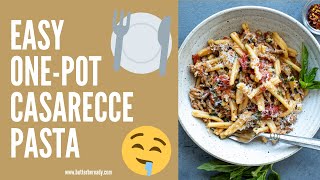 OnePot Casarecce Pasta [upl. by Nnewg]