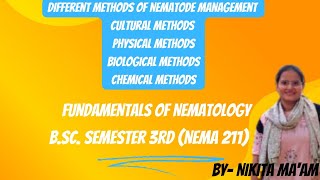 Different Methods of Nematode Management Cultural Physical Biological and Chemical Methods [upl. by Dunn]