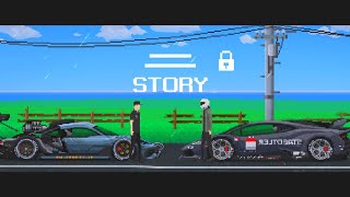 PIXEL CAR RACER  10000000 HANS MAZDA RX7 [upl. by Tawsha]