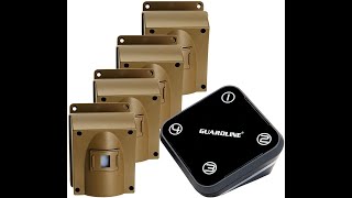 Guardline Wireless Driveway Alarm 4 Motion Detector  shorts [upl. by Adrea]