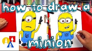 How To Draw A Minion [upl. by Llerad547]