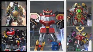 Megazords Vs Super Brawl Event  Power Rangers Legacy Wars [upl. by Ajssatan]