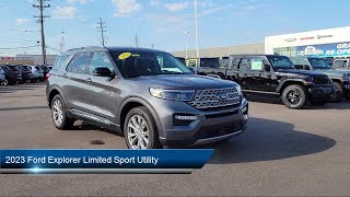 2023 Ford Explorer Limited Sport Utility Cleveland Brunswick Parma Medina North Olmstead [upl. by Hathcock885]